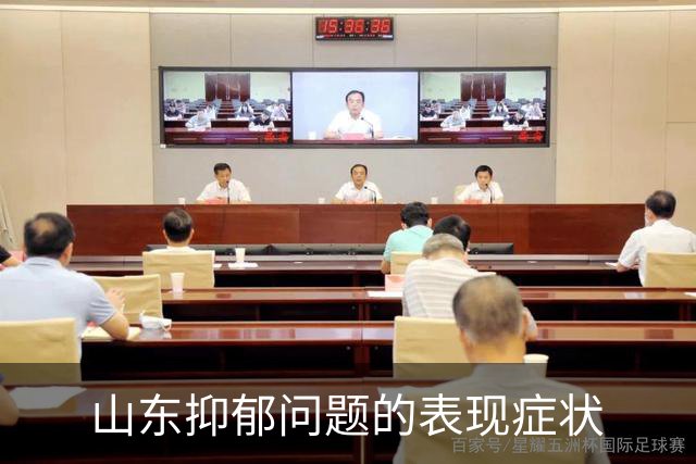 山东抑郁问题的表现症状